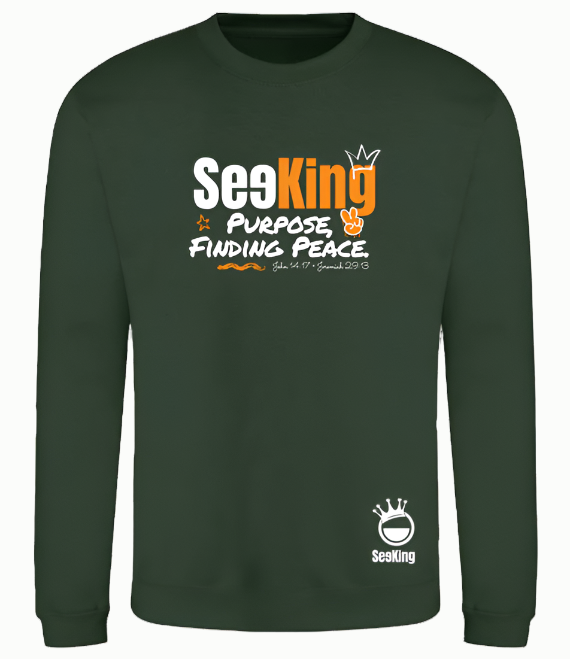 Seeking Purpose, Finding Peace - Unisex Sweatshirts