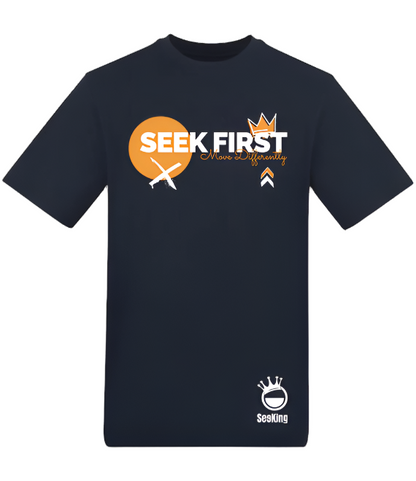 Seek First, Move Differently - Unisex T-Shirt