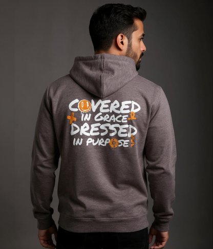 Covered in Grace, Dressed in Purpose - Unisex Classic Hoodies