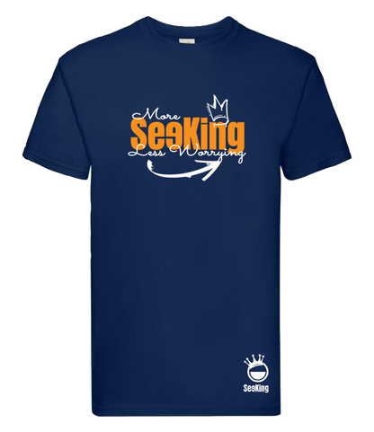 More Seeking, less worry - Unisex T-Shirts