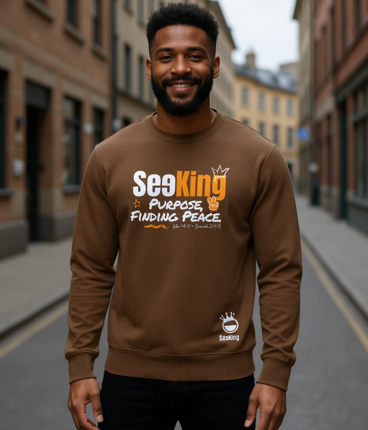Seeking Purpose, Finding Peace - Unisex Sweatshirts