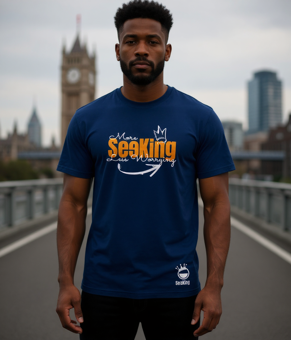 More Seeking, less worry - Unisex T-Shirts