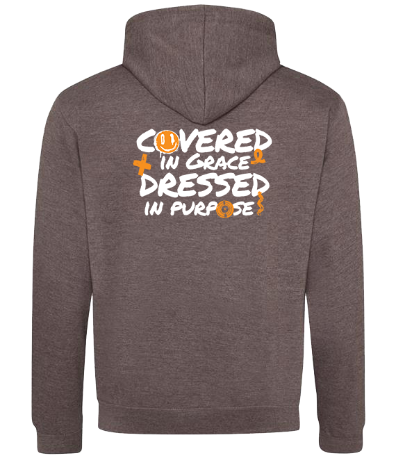 Covered in Grace, Dressed in Purpose - Unisex Classic Hoodies