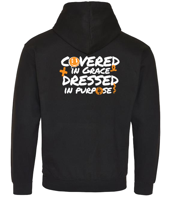 Covered in Grace, Dressed in Purpose - Unisex Classic Hoodies