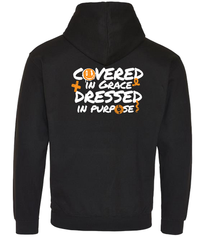 Covered in Grace, Dressed in Purpose - Unisex Classic Hoodies