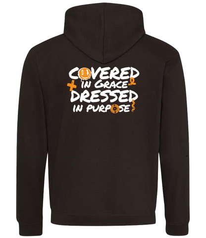 Covered in Grace, Dressed in Purpose - Unisex Classic Hoodies