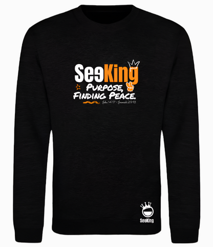 Seeking Purpose, Finding Peace - Unisex Sweatshirts