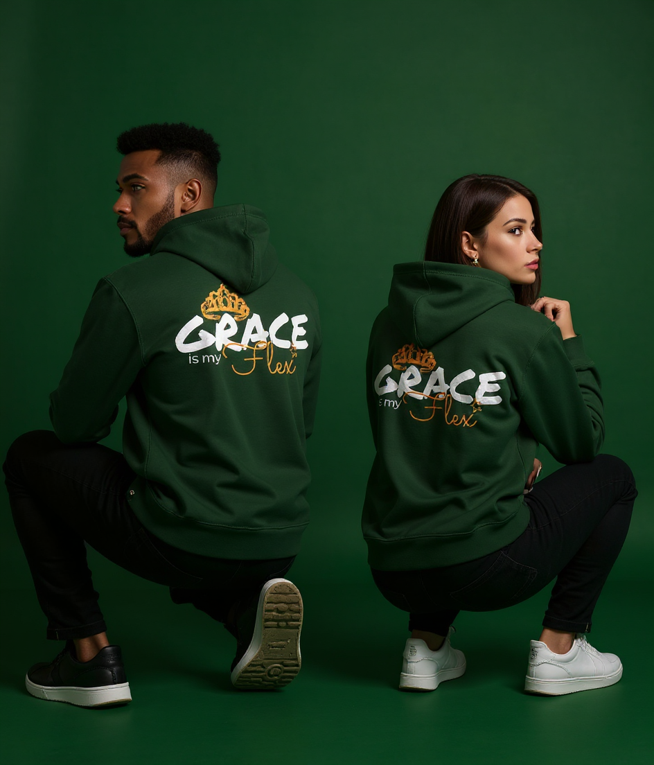 Grace is my Flex - Unisex Classic Hoodies