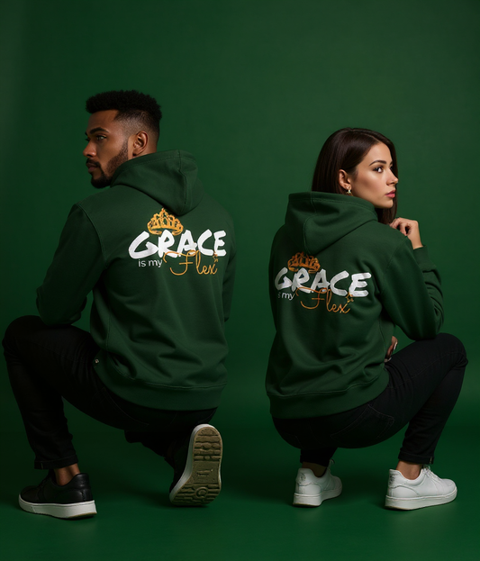Grace is my Flex - Unisex Classic Hoodies